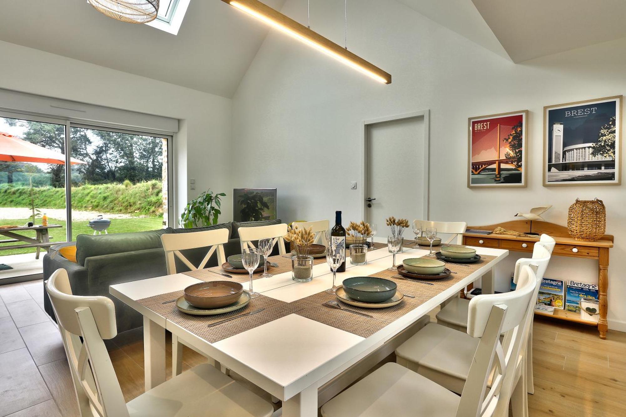 Vila La Longere De Poulrinou Bohars Exteriér fotografie